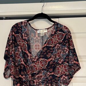 Love Kuza boho print kimono style dress